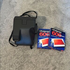 Polaroid Black Portable Cassette Player with Strap